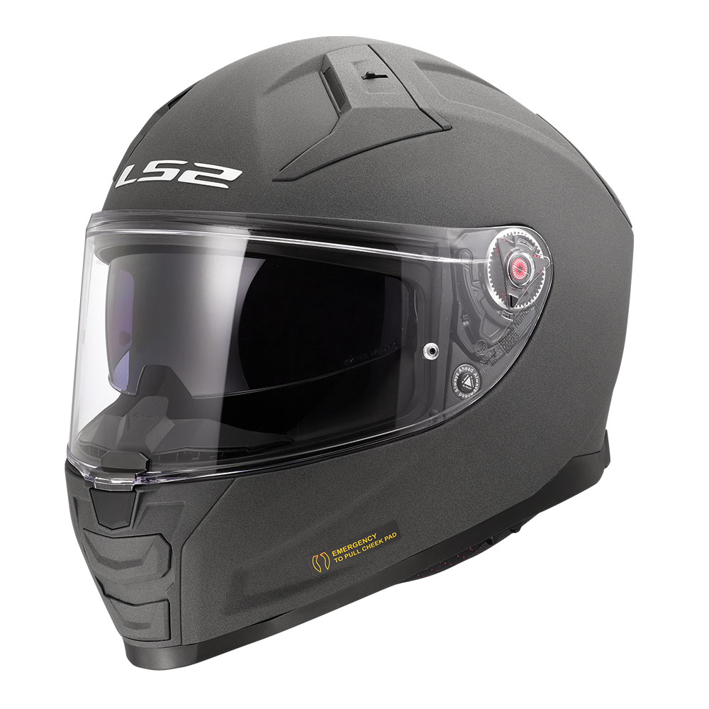 Kaciga LS2 Full Face FF811 VECTOR II beton siva XXL