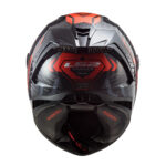 Kaciga LS2 Full Face FF805 THUNDER CARBON SPUTNIK sivo crvena - Slika 5