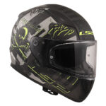 Kaciga LS2 Full Face FF353 RAPID II PIRATES mat titanium XXL - Slika 5