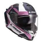 Kaciga LS2 Full Face FF817 CHALLENGER II FLAMAN belo roza L - Slika 7
