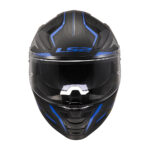 Kaciga LS2 Full Face FF811 VECTOR II ALIZER crno plava sa naočarima XL - Slika 4