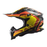 Kaciga LS2 Cross MX700 SUBVERTER ARCHED crno žuto narandžasta - Slika 3