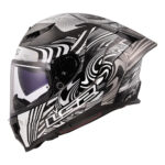 Kaciga LS2 Full Face FF807 DRAGON CARBON ENTHUM srebrna 3XL - Slika 2