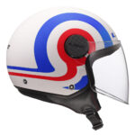 Kaciga LS2 Jet OF558 SPHERE LUX II URBY belo plavo crvena XL - Slika 6