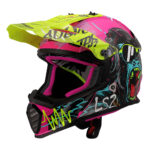 Kaciga LS2 Cross MX437 FAST II MINI GORILLA dečija ljubičasta M
