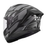 Kaciga LS2 Full Face FF820 RAPID III XTREM crno siva L - Slika 3