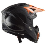 Kaciga LS2 Cross MX703 C X-FORCE CARBON VICTORY crno narandžasta XL - Slika 3