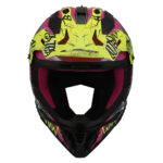 Kaciga LS2 Cross MX708 FAST II GORILLA ljubičasto žuta 3XL - Slika 4