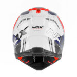 Kaciga NOX Cross N634 STORM crveno plavo bela 2XL - Slika 2