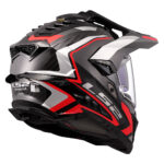 Kaciga LS2 Enduro MX701 EXPLORER CARBON FRONTIER II crvena XXL - Slika 5