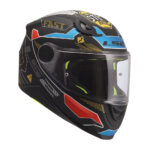 Kaciga LS2 Full Face FF812 KID ZERO sivo crvena dečija M - Slika 7
