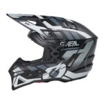 Kaciga ONEAL Cross EX-SRS DUST crno siva - Slika 4