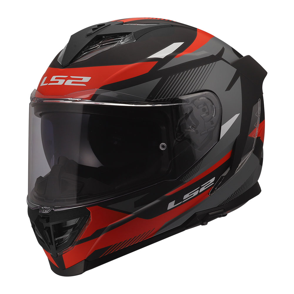 Kaciga LS2 Full Face FF818 STORM III KOMAI crno crvena