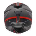 Kaciga LS2 Flip Up FF908 STROBE II MONZA crno sivo crvena XL - Slika 6