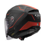 Kaciga LS2 Jet OF603 INFINITY II VEYRON crno sivom crvena sa naočarima L - Slika 3