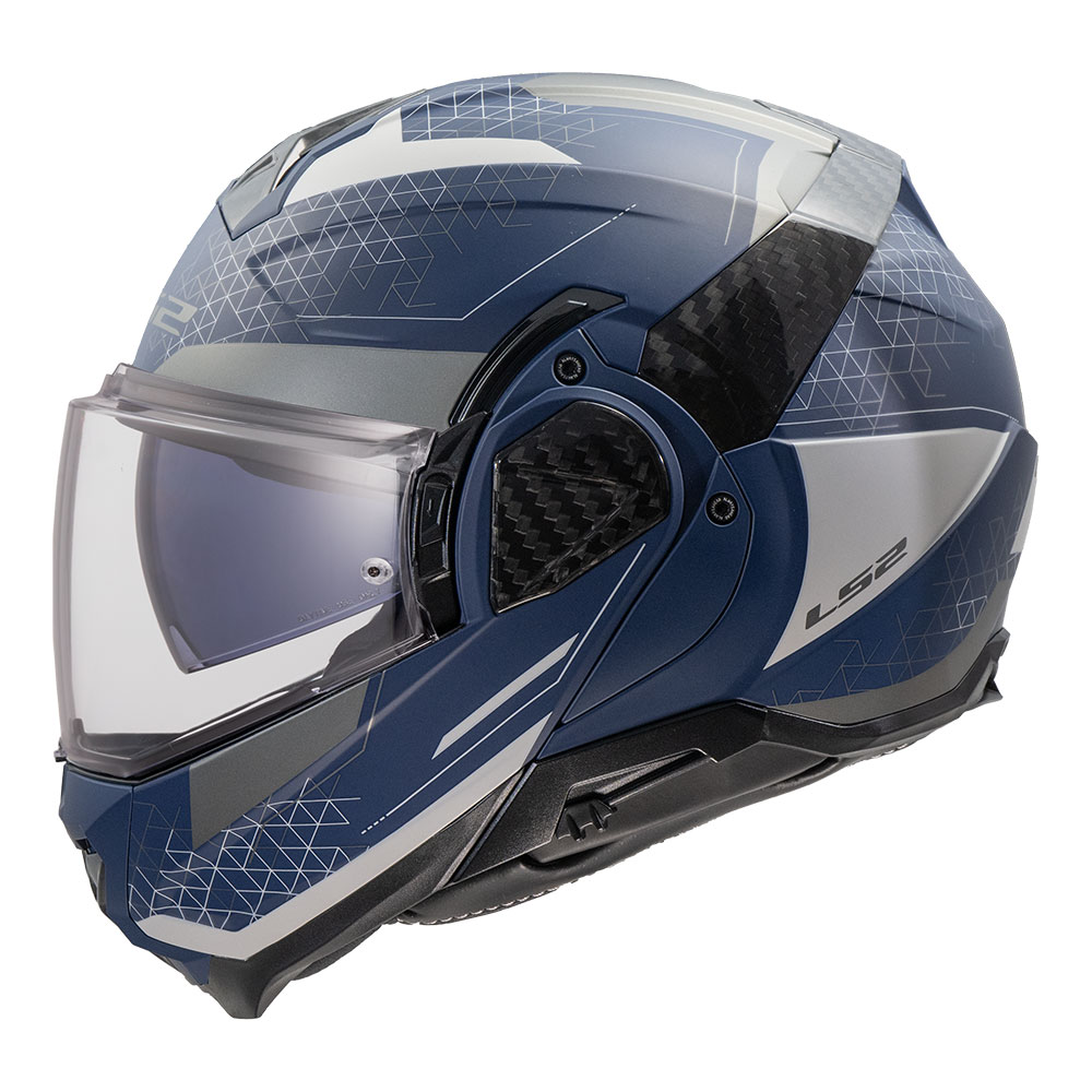 Kaciga LS2 Flip Up FF910 ADVANT II ASTRAL mat plava 3XL