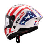 Kaciga LS2 Full Face FF805 THUNDER CARBON GP AERO REPLICA BAZ crveno belo plava S - Slika 3