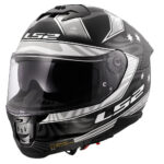Kaciga LS2 Full Face FF808 STREAM II GALDAM crno bela sa naočarima S