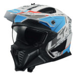 Kaciga LS2 Jet OF606 DRIFTER DEVOR belo plava M