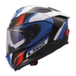 Kaciga LS2 Full Face FF817 CHALLENGER II VIPER belo plavo crvena S - Slika 2