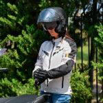 Jakna LS2 GARDA AIR ženska crno siva - Slika 4