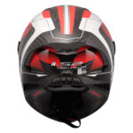 Kaciga LS2 Full Face FF805 THUNDER CARBON GP AERO RAUTE belo crvena M - Slika 4