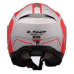 Kaciga LS2 Jet OF603 INFINITY II FOCUS mat sivo crvena M - Slika 4