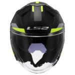 Kaciga LS2 Jet OF603 INFINITY II FOCUS crno žuta sa naočarima - Slika 3