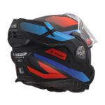 Kaciga LS2 Flip Up FF901 ADVANT X NOVA crno crveno plava M - Slika 7