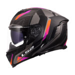 Kaciga LS2 Full Face FF818 STORM III SPORTY sivo ljubičasta M - Slika 2