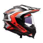 Kaciga LS2 Enduro MX701 EXPLORER CARBON FRONTIER II narandžasta M - Slika 6