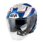 Kaciga jet GIVI X31 IMPACT belo plavo crvena