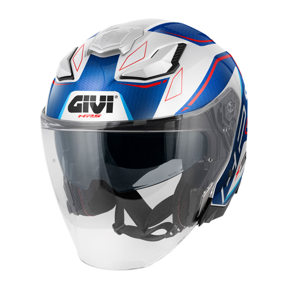 Kaciga jet GIVI X31 IMPACT belo plavo crvena