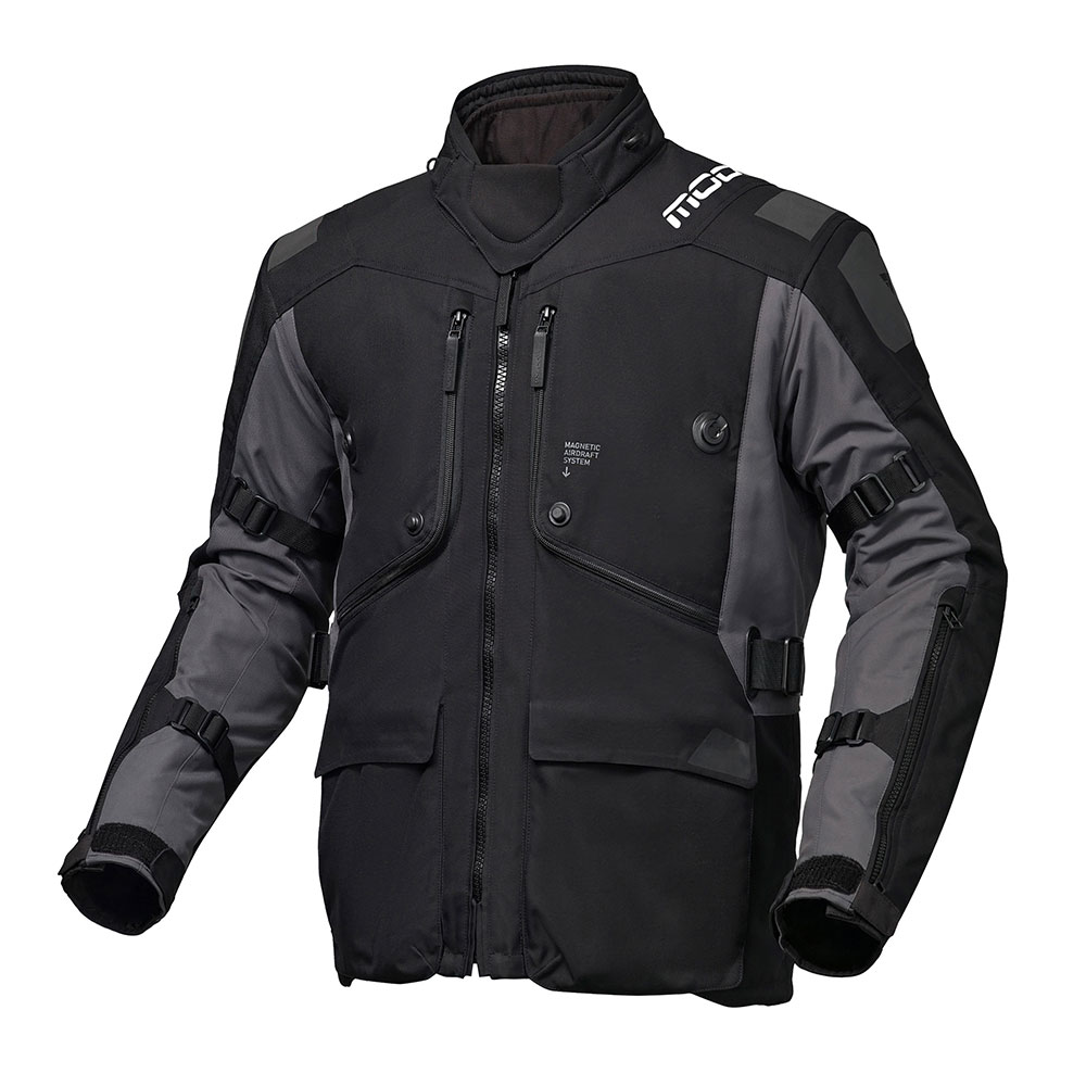 Jakna MODEKA AERIS II tamno sivo crna 3XL