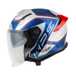 Kaciga jet GIVI X31 IMPACT belo plavo crvena - Slika 2