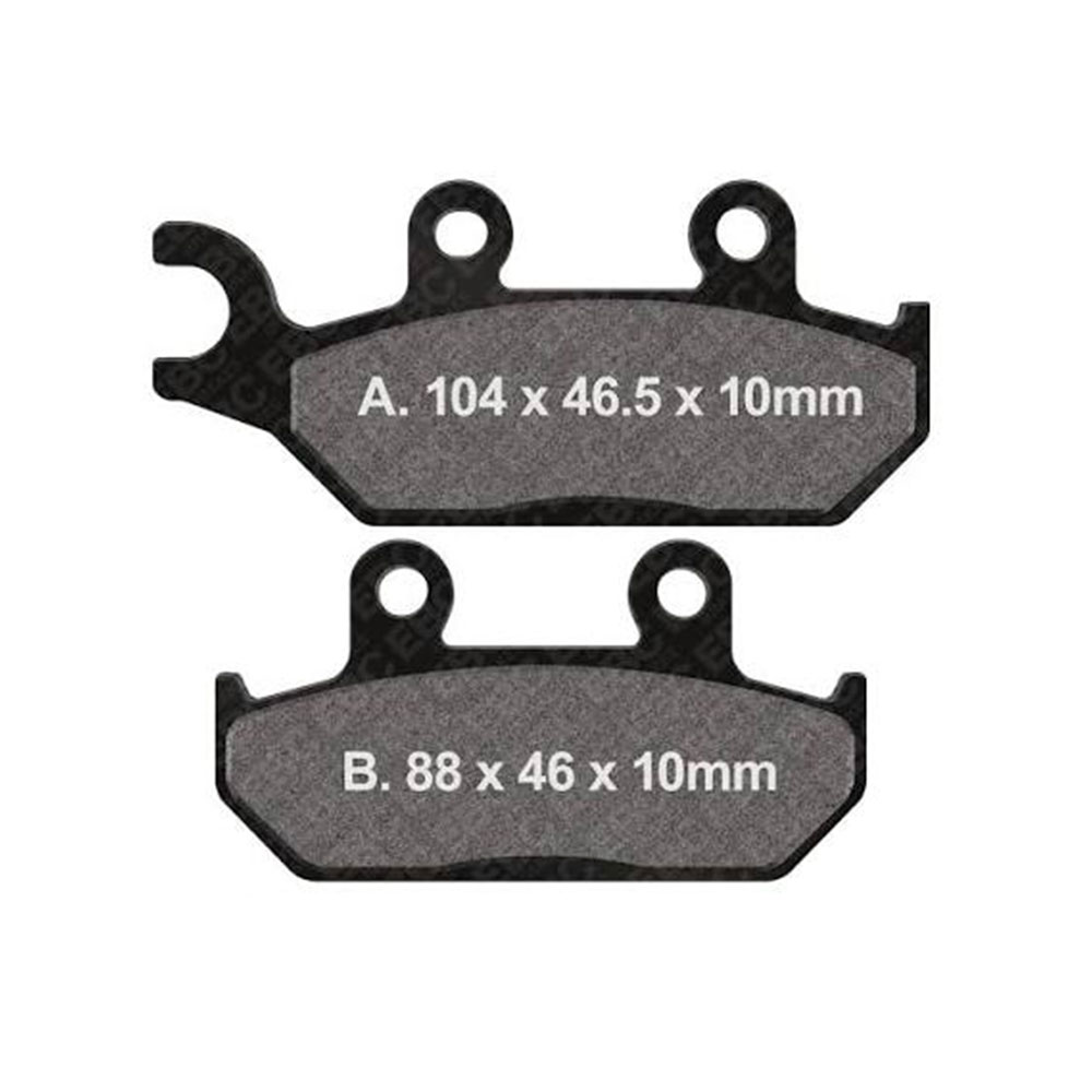 Disk pločice EBC FA172TT ( CARBON )