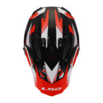 Kaciga LS2 Cross MX708 FAST II FORT crno crvena XXL - Slika 6