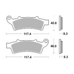 Disk pločice BREMBO 07045XS ( SINTER )