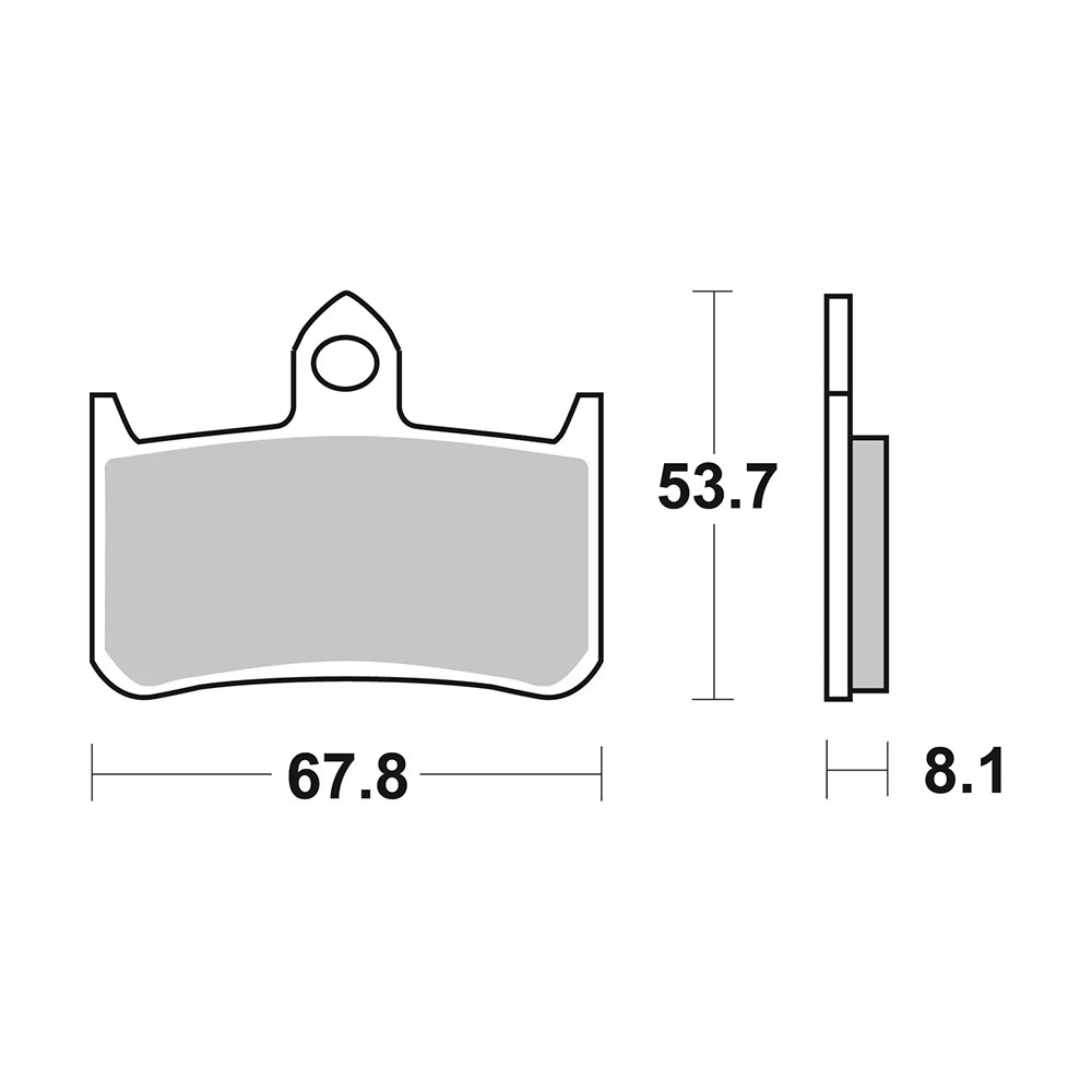 Disk pločice BREMBO 07HO2807 ( CARBON - CERAMIC )