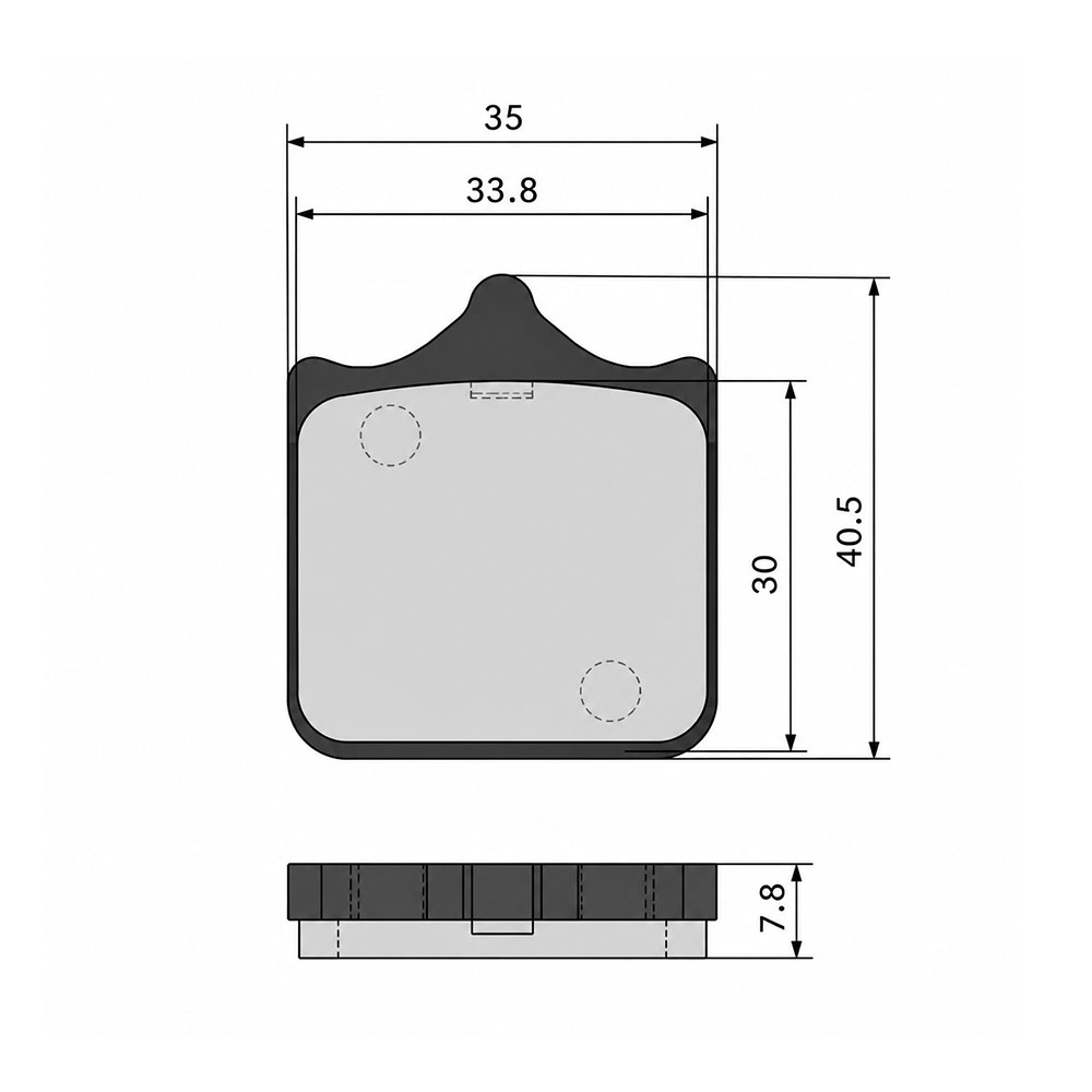 Disk pločice BREMBO 07BB33SA ( SINTER )