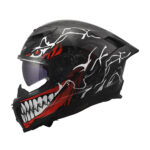 Kaciga LS2 Full Face FF807 DRAGON FC INCUBUS belo crvena M - Slika 2