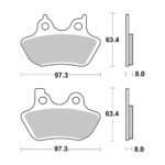 Disk pločice BREMBO 07HD16SP ( SINTER )