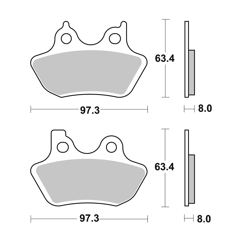 Disk pločice BREMBO 07HD16SP ( SINTER )