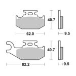 Disk pločice BREMBO 07GR50SD ( SINTER )