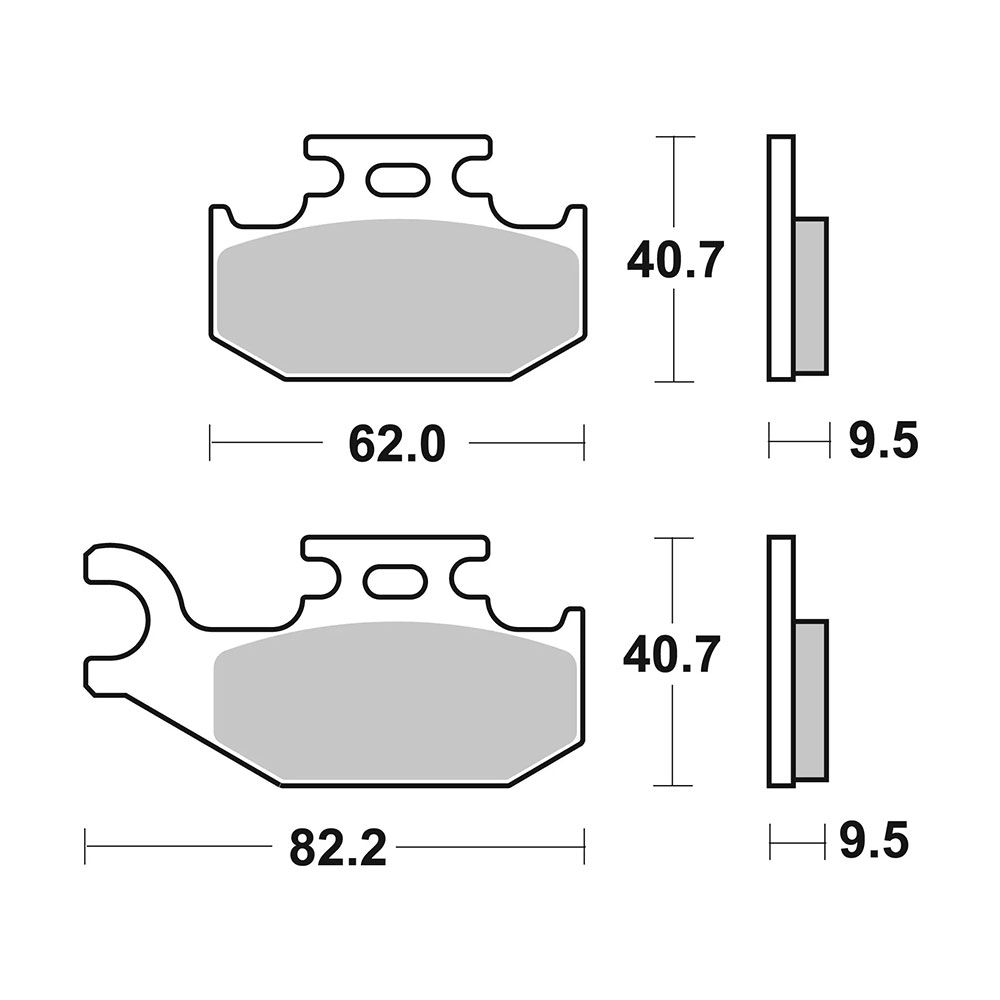 Disk pločice BREMBO 07GR50SD ( SINTER )