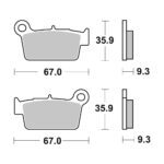 Disk pločice BREMBO 07YA41CC ( CARBON - CERAMIC )