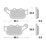 Disk pločice BREMBO 07HO53SP ( SINTER )