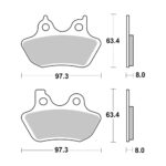 Disk pločice BREMBO 07HD16SA ( SINTER )