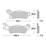 Disk pločice BREMBO 07GR26SD ( SINTER )