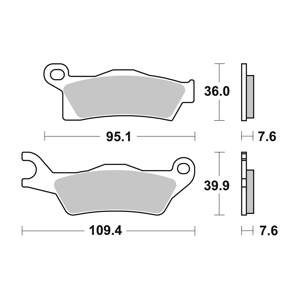 Disk pločice BREMBO 07GR26SD ( SINTER )